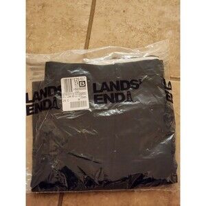 Lands' End Nwt Men In Plastic No-Iron Chino Comfort-Waist Pleat Pants, 32 Waist